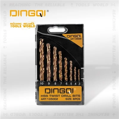 HSS Twist gręžimo antgalių rinkinys iš plieno